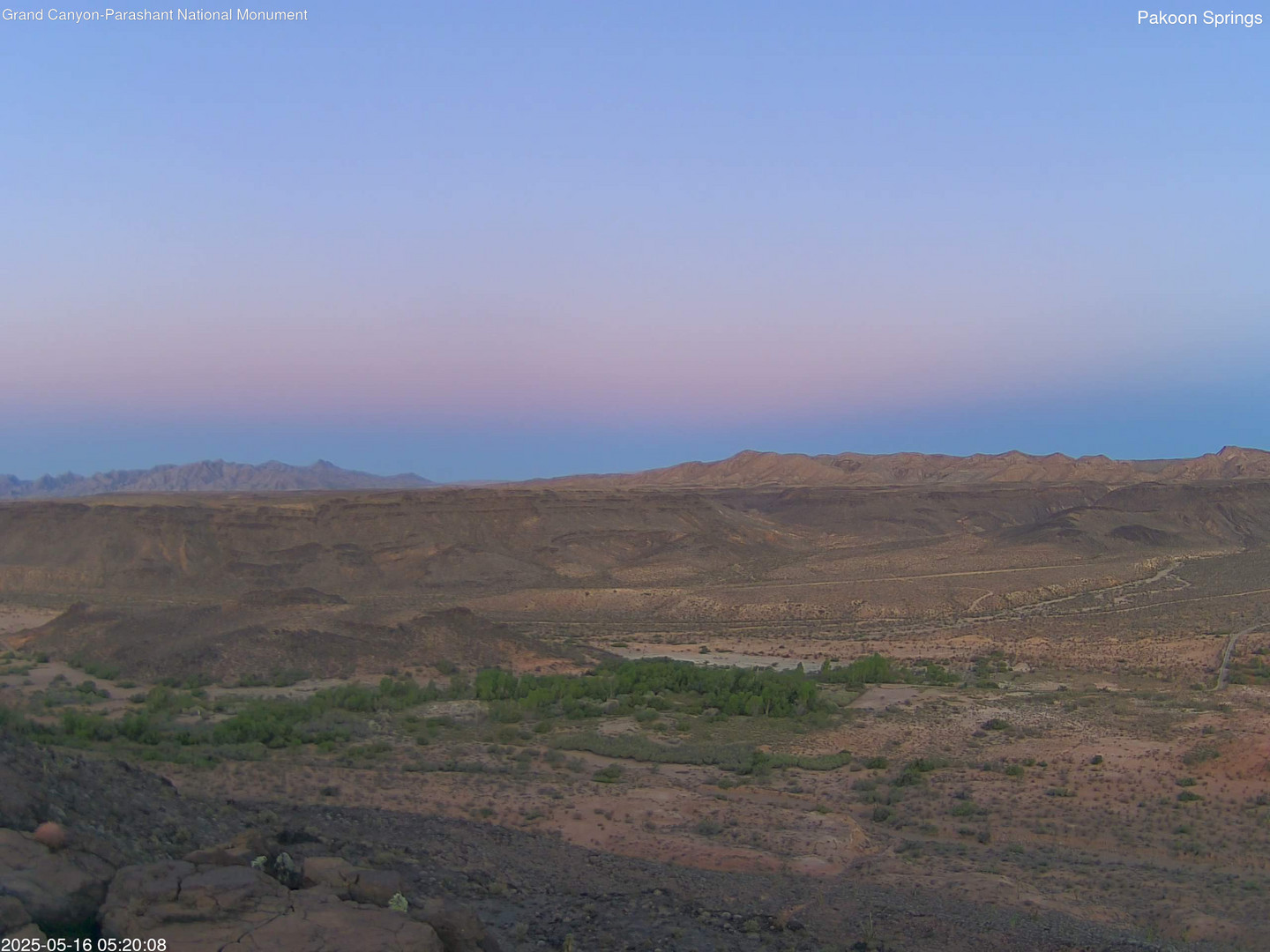 time-lapse frame, Pakoon Springs webcam