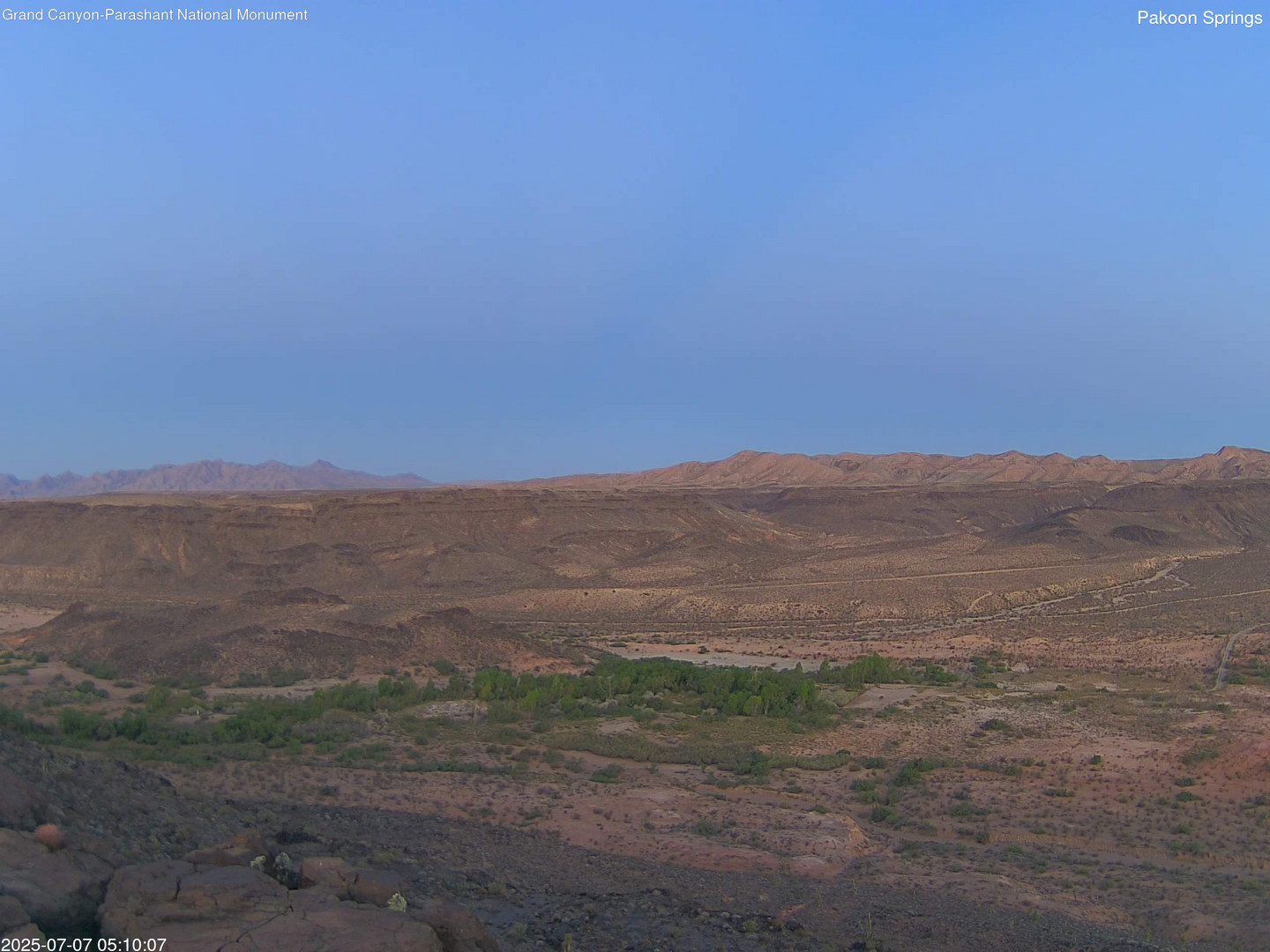 time-lapse frame, Pakoon Springs webcam