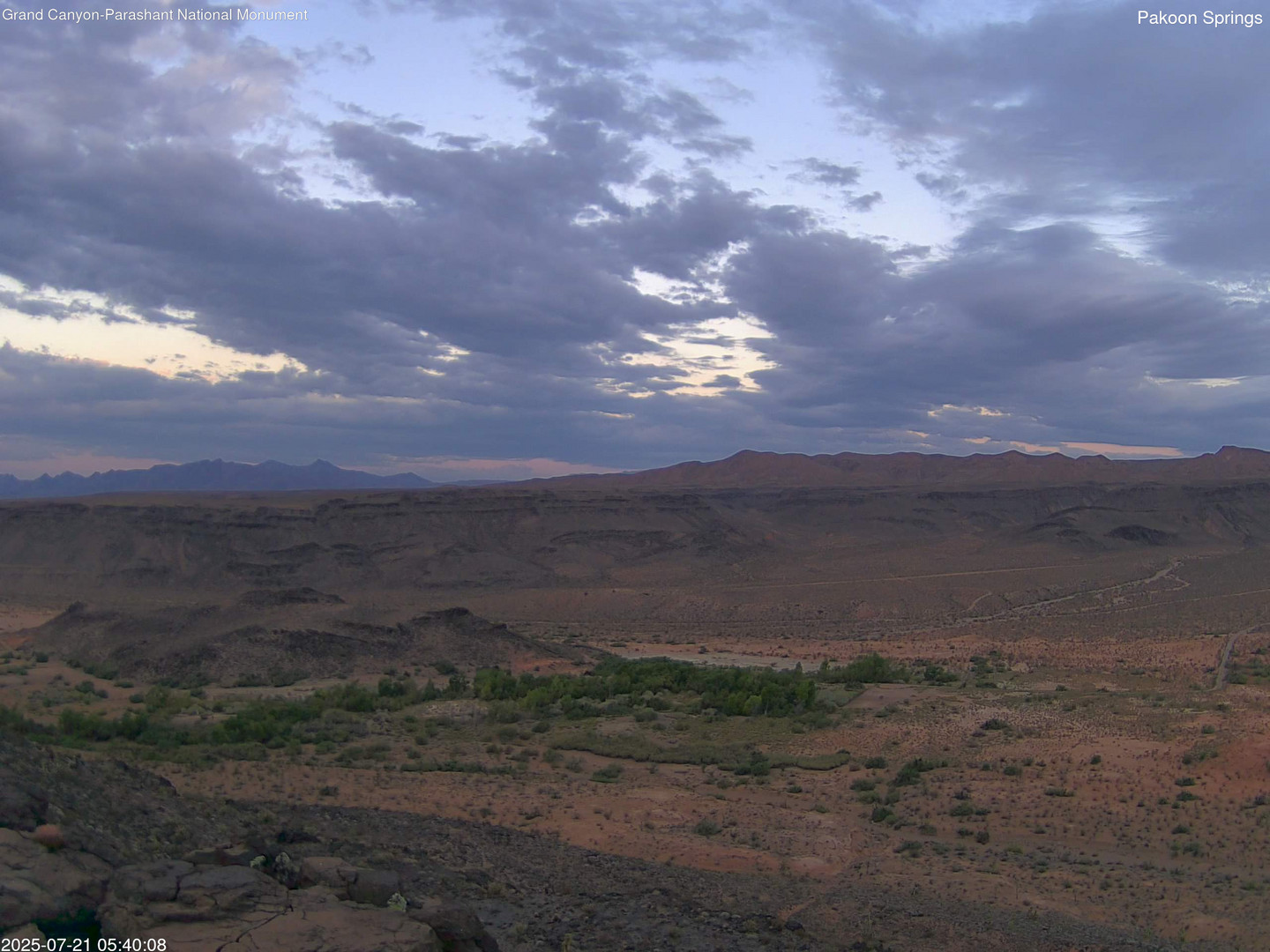 time-lapse frame, Pakoon Springs webcam