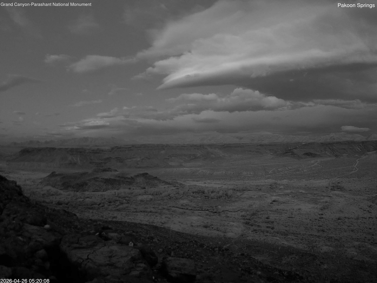 time-lapse frame, Pakoon Springs webcam