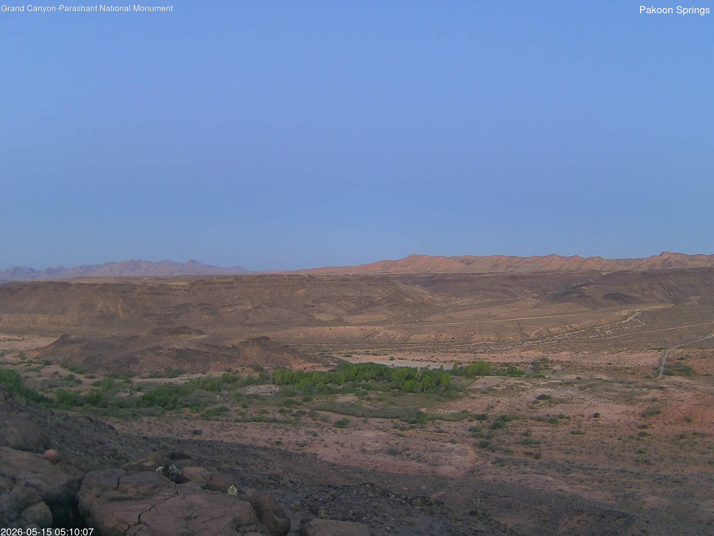 time-lapse frame, Pakoon Springs webcam