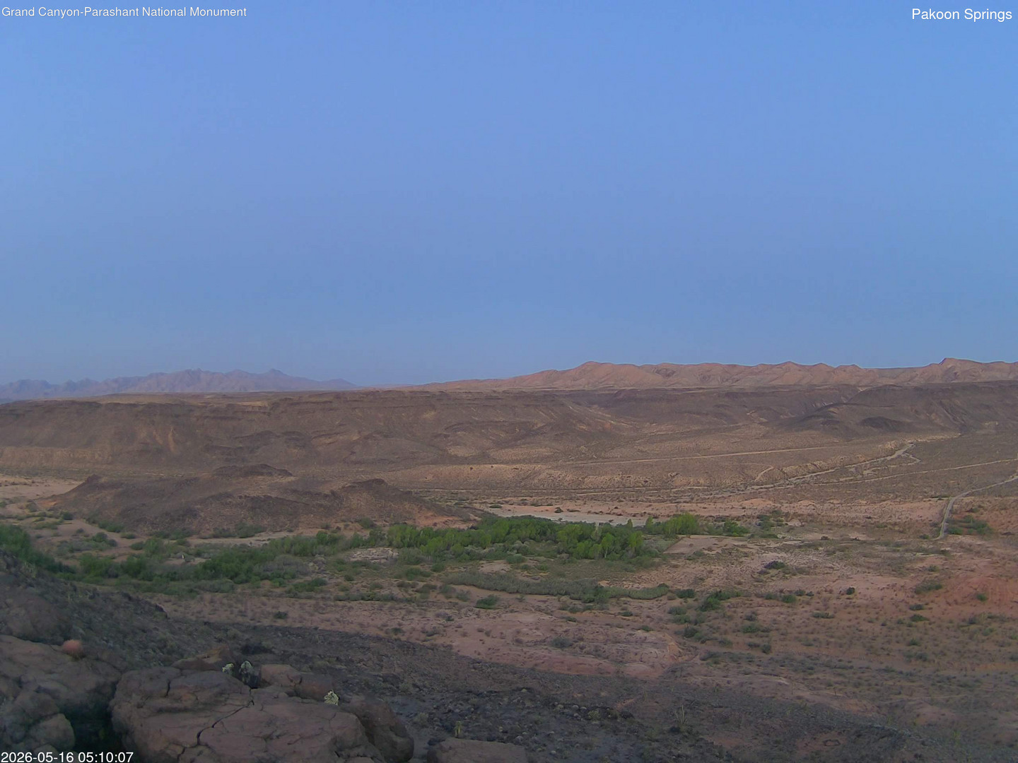 time-lapse frame, Pakoon Springs webcam