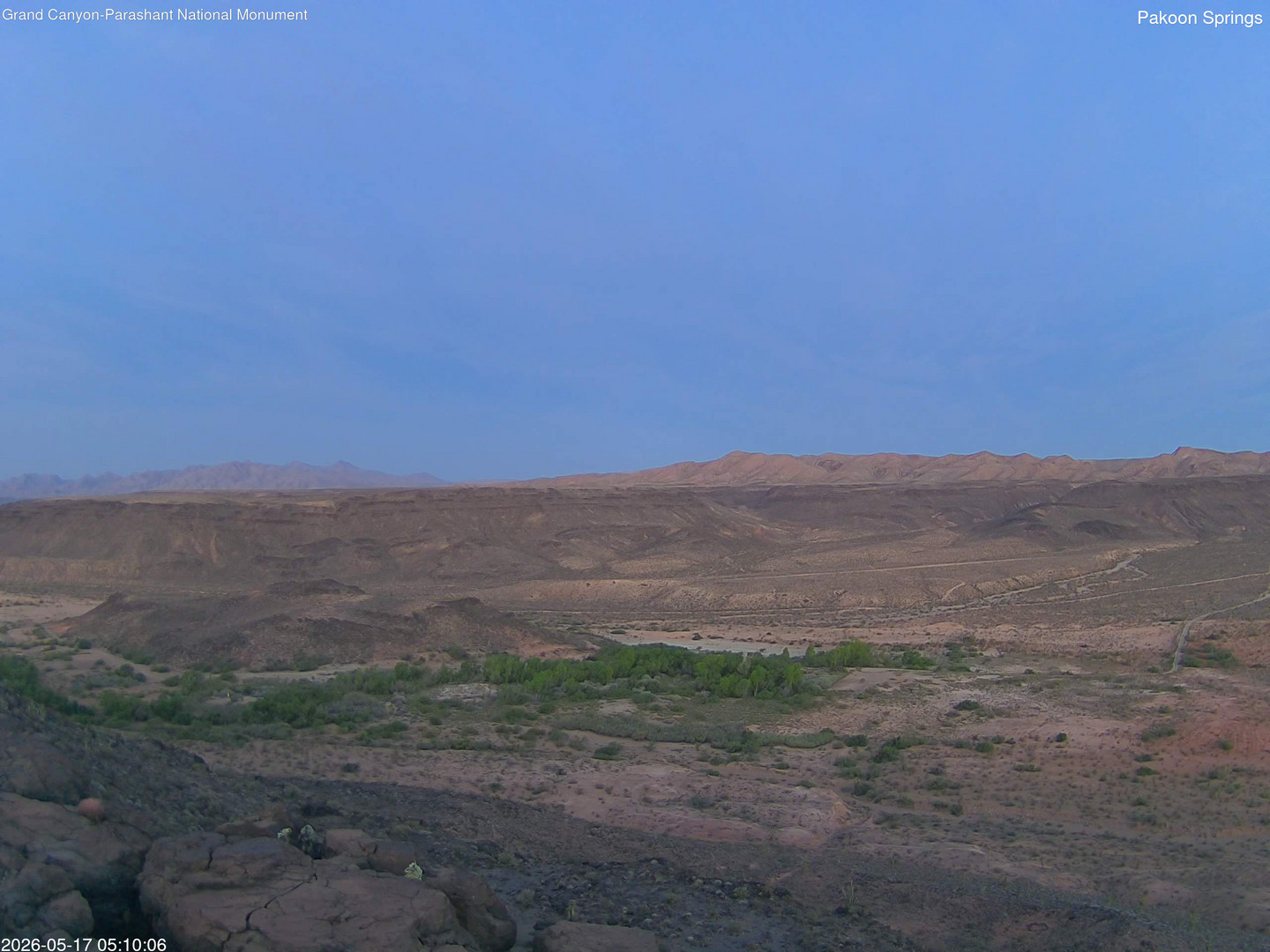 time-lapse frame, Pakoon Springs webcam