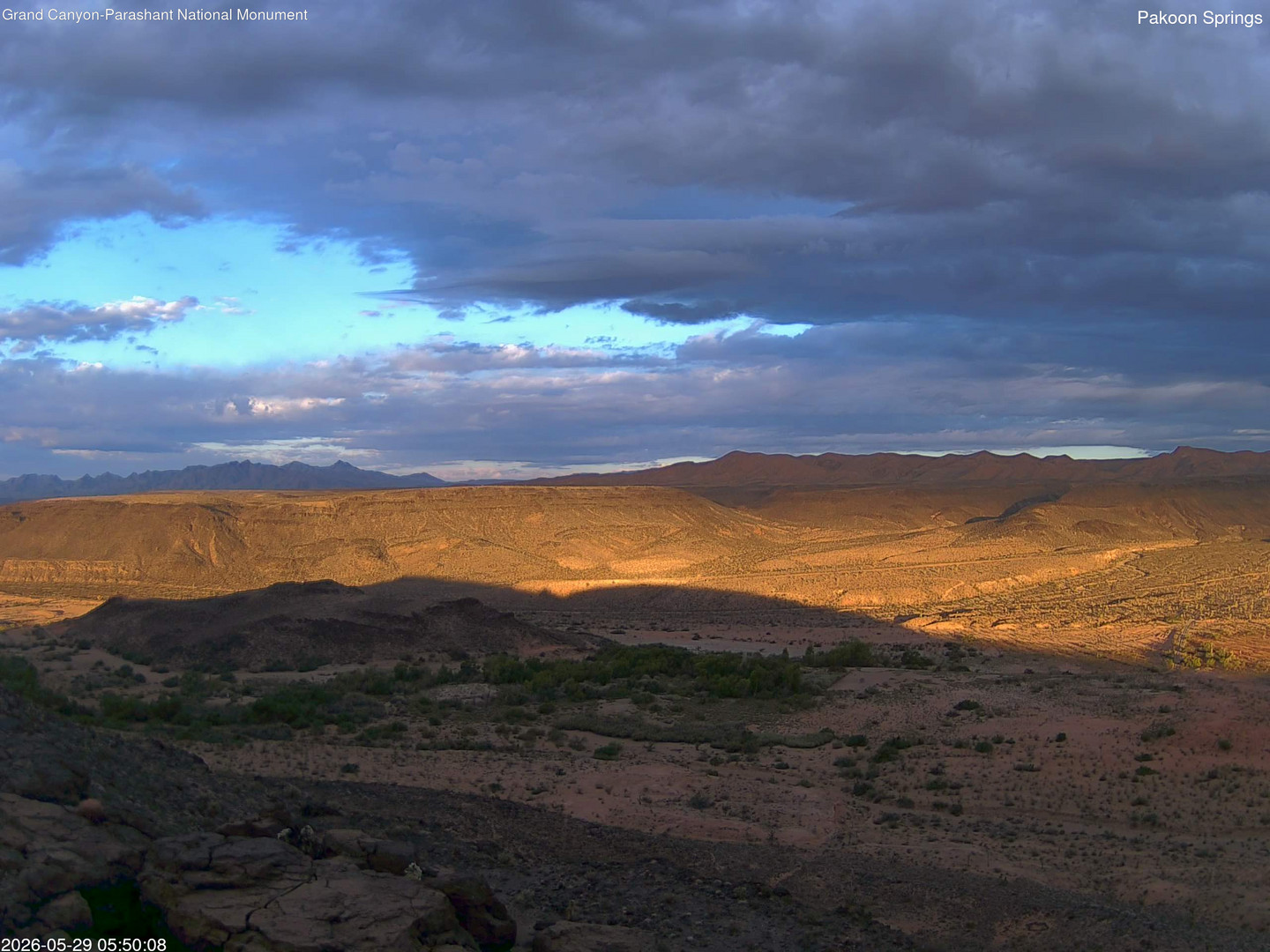 time-lapse frame, Pakoon Springs webcam