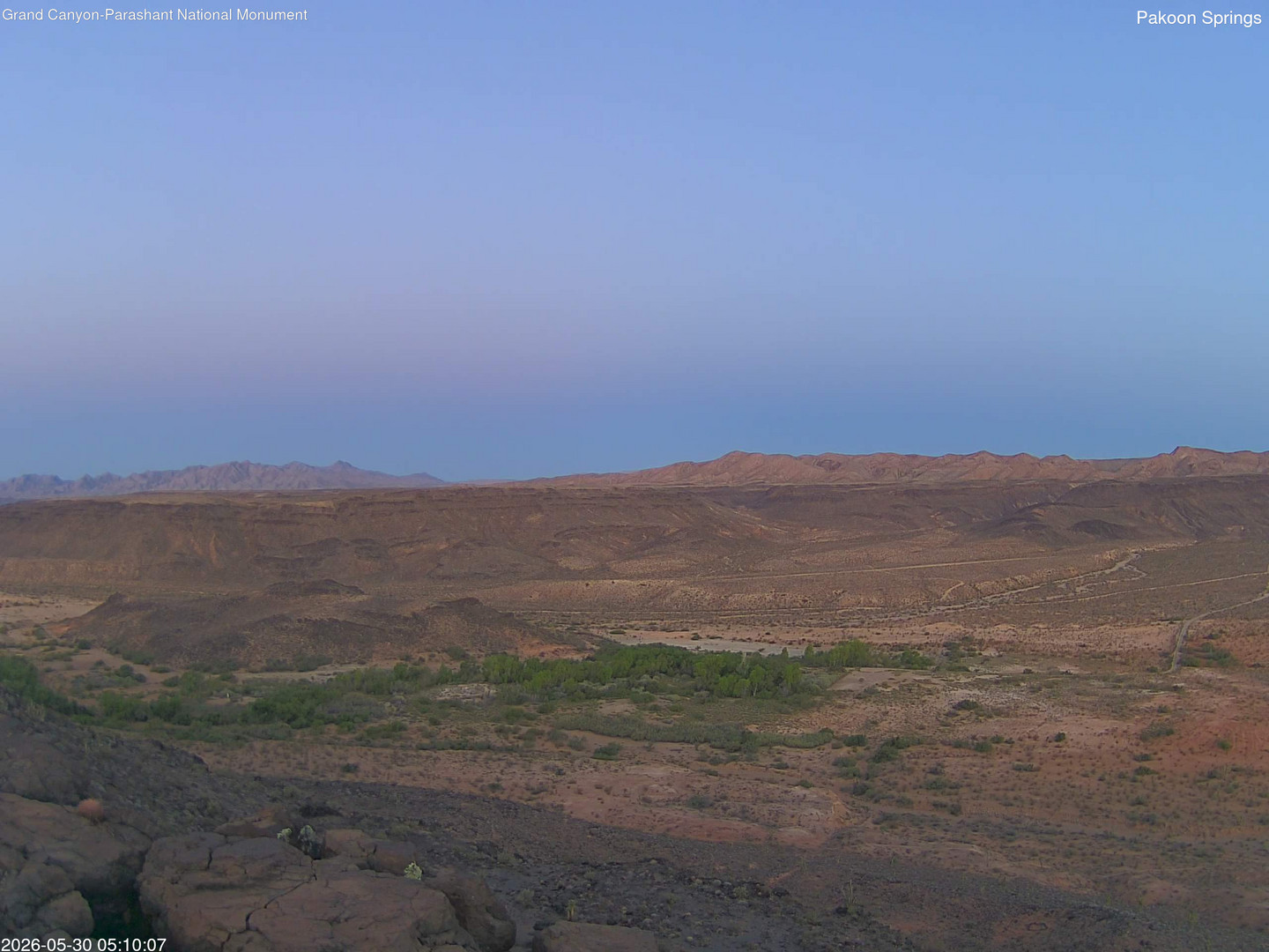 time-lapse frame, Pakoon Springs webcam
