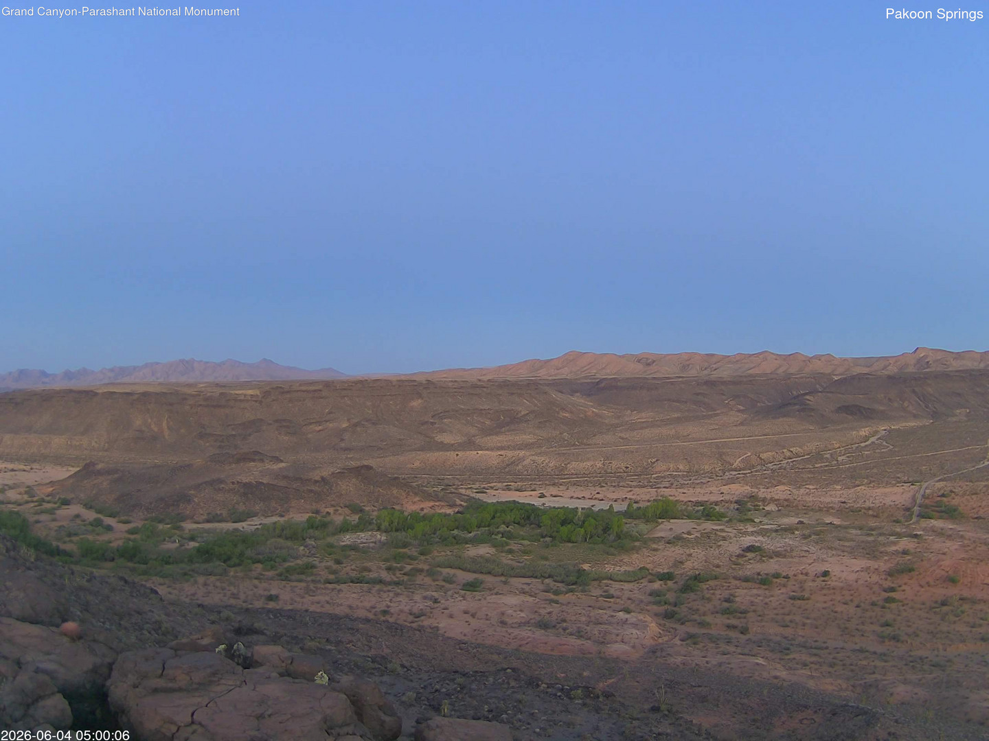 time-lapse frame, Pakoon Springs webcam