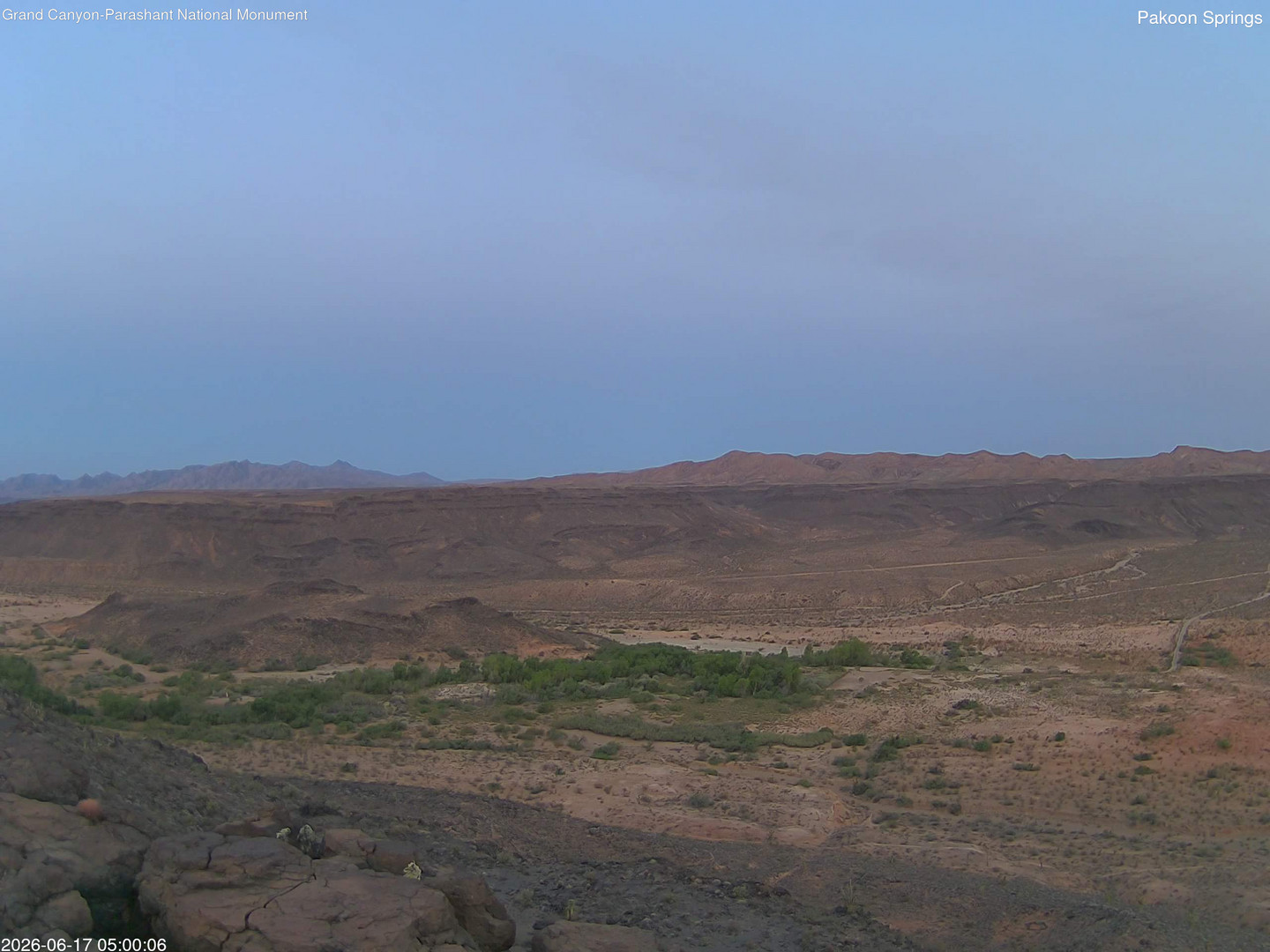 time-lapse frame, Pakoon Springs webcam