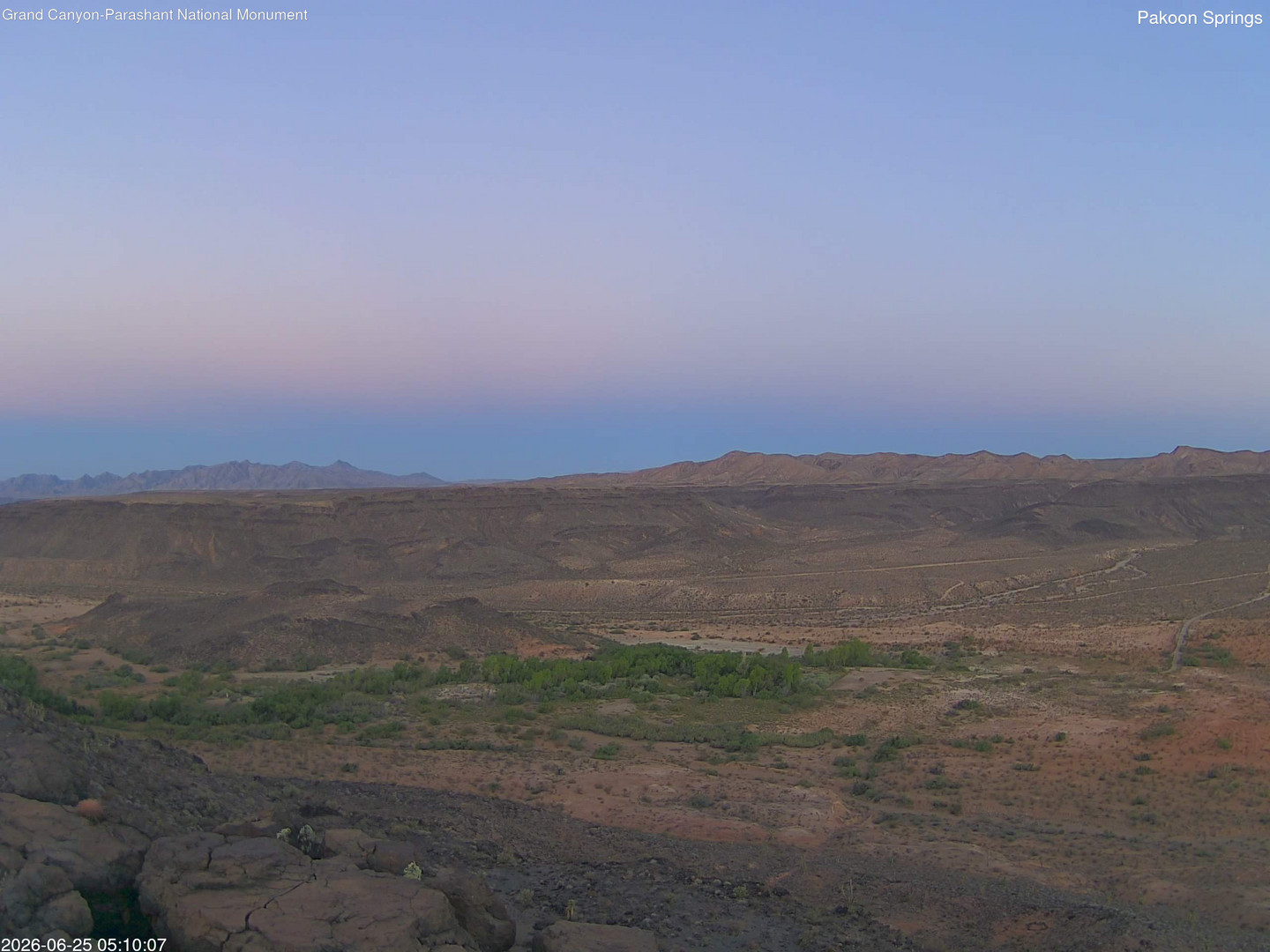 time-lapse frame, Pakoon Springs webcam