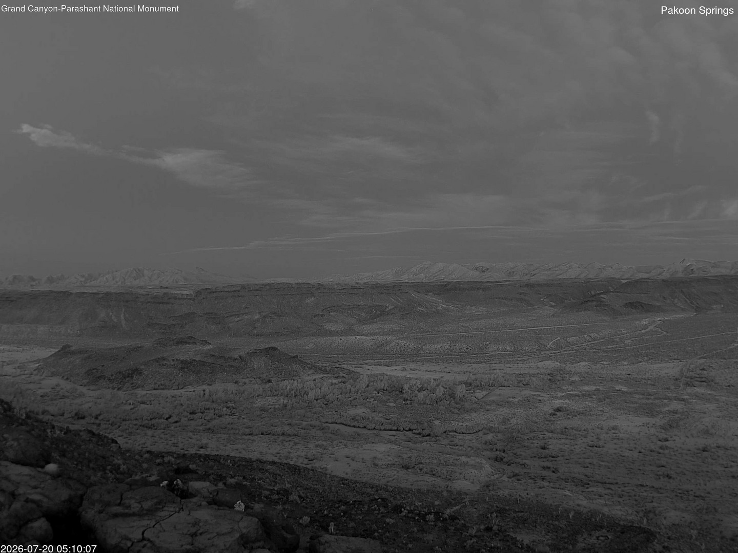 time-lapse frame, Pakoon Springs webcam