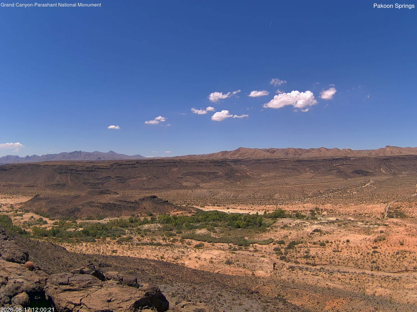 view from Pakoon Springs on 2026-08-17