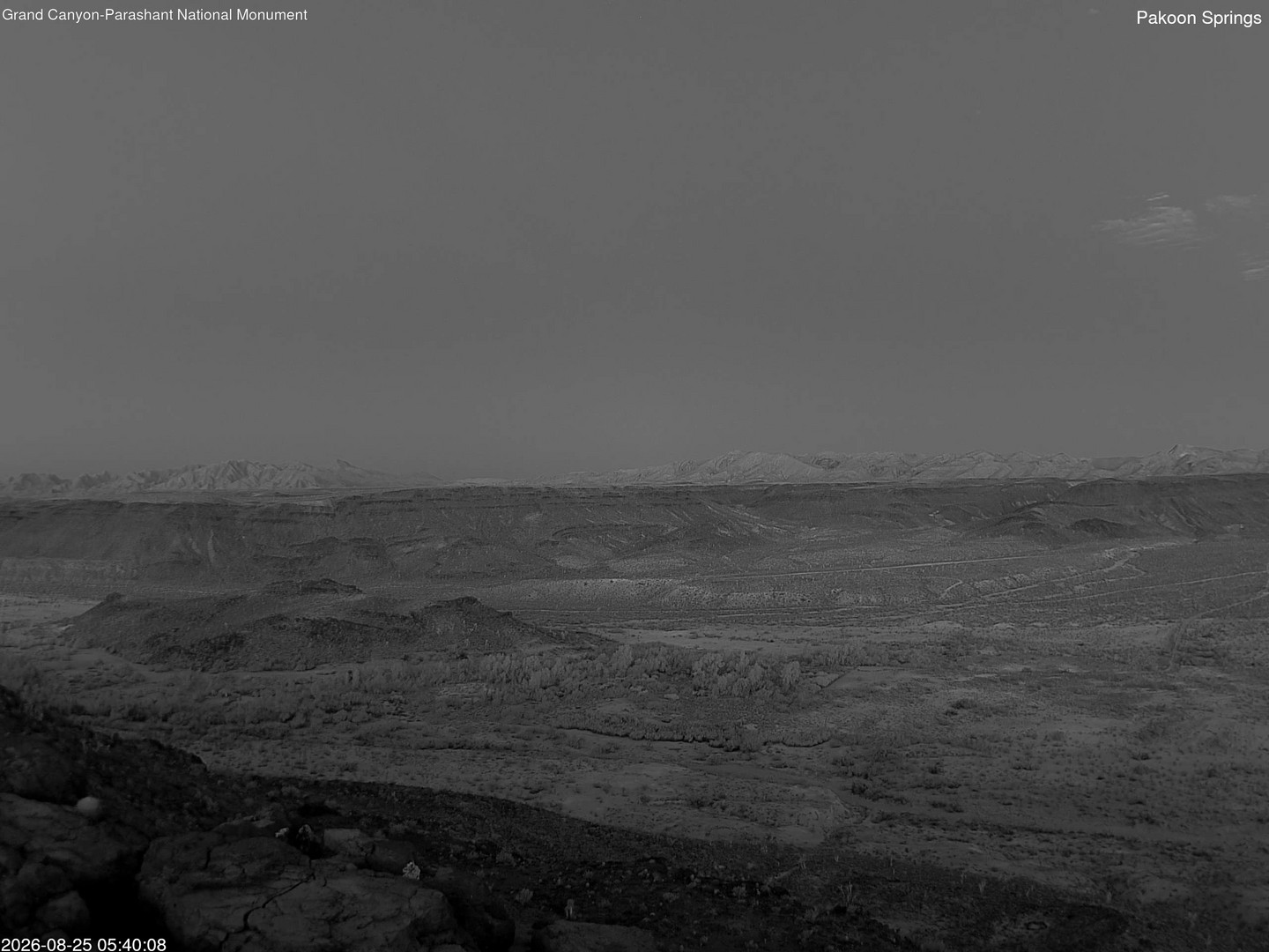 time-lapse frame, Pakoon Springs webcam