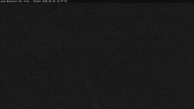 time-lapse frame, Mammoth June Chair Lift webcam
