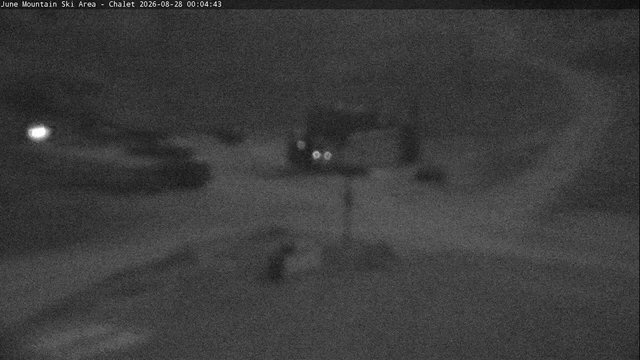 time-lapse frame, Mammoth June Chair Lift webcam