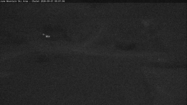 time-lapse frame, Mammoth June Chair Lift webcam