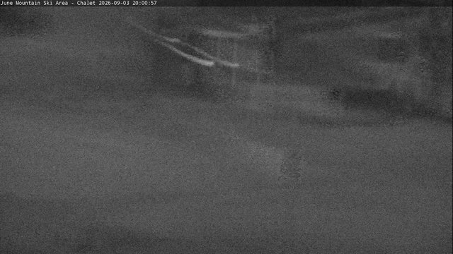 time-lapse frame, Mammoth June Chair Lift webcam