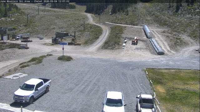 view from Mammoth June Chair Lift on 2026-09-04