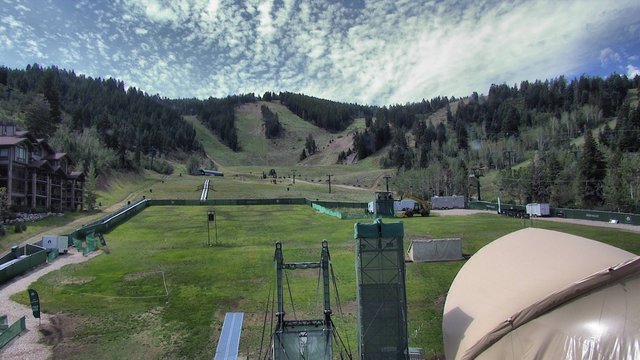 view from Deer Valley Snow Park Lodge on 2026-08-24