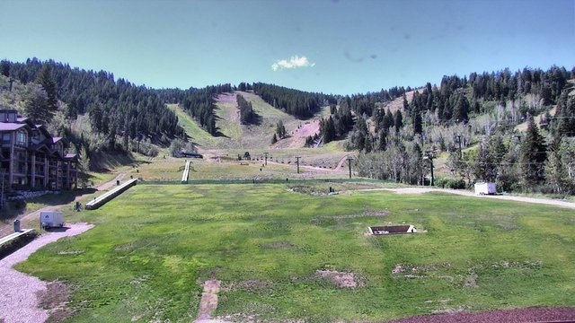 view from Deer Valley Snow Park Lodge on 2026-09-04