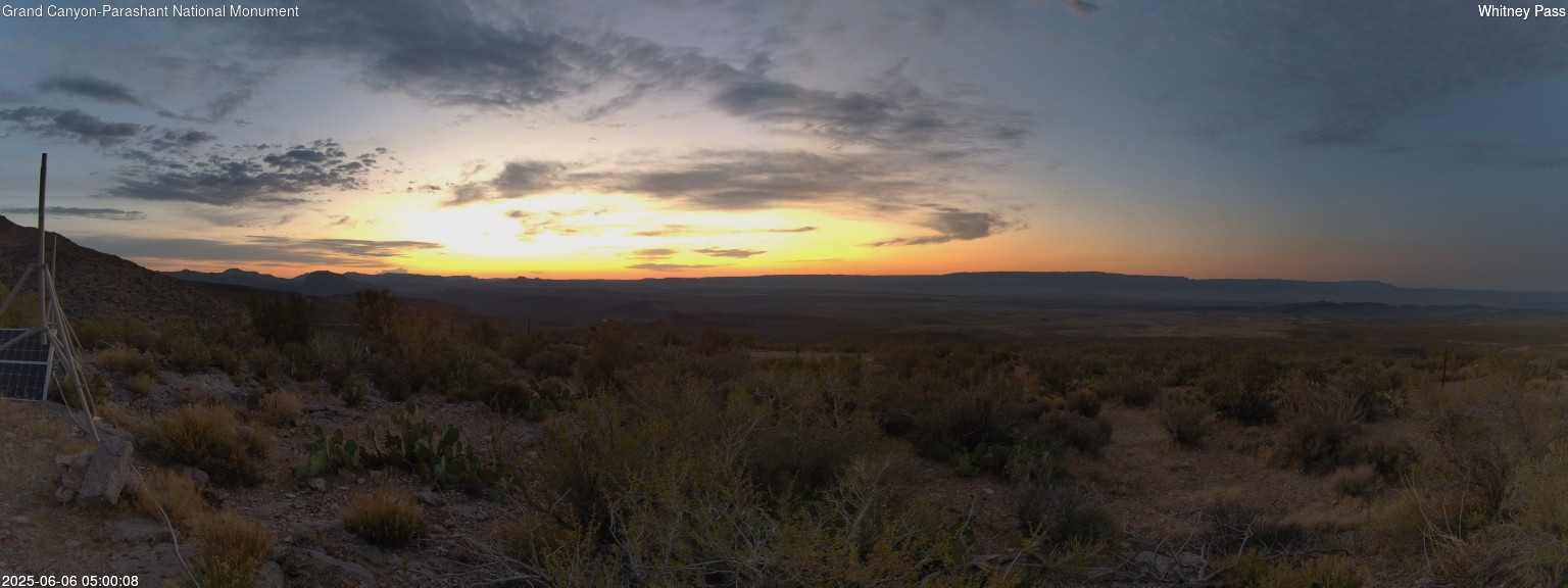 time-lapse frame, Whitney Pass webcam