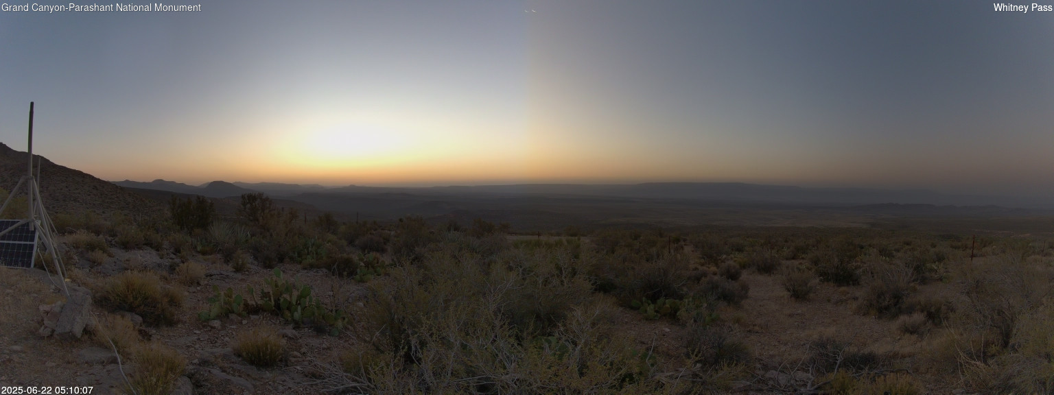 time-lapse frame, Whitney Pass webcam