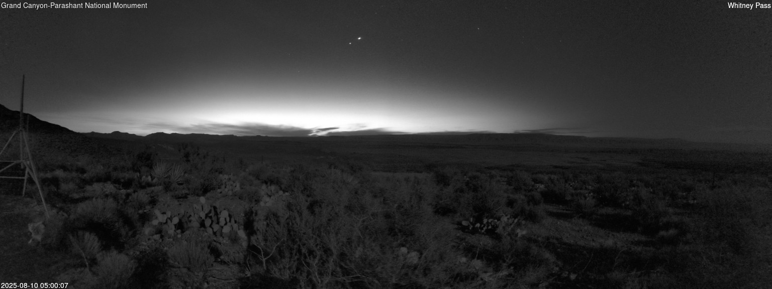 time-lapse frame, Whitney Pass webcam
