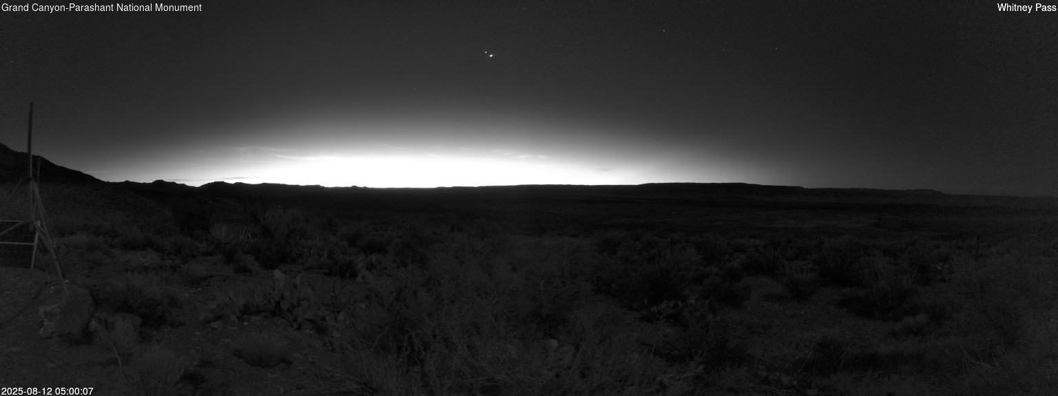 time-lapse frame, Whitney Pass webcam