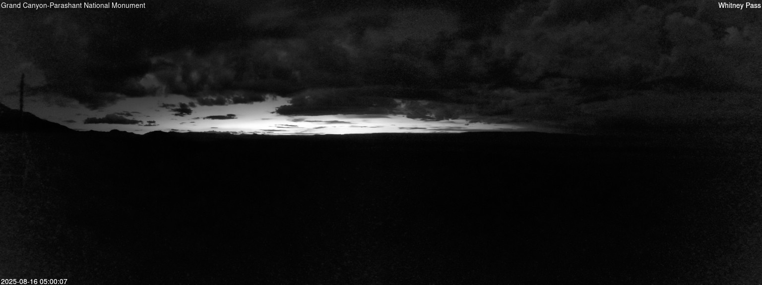 time-lapse frame, Whitney Pass webcam