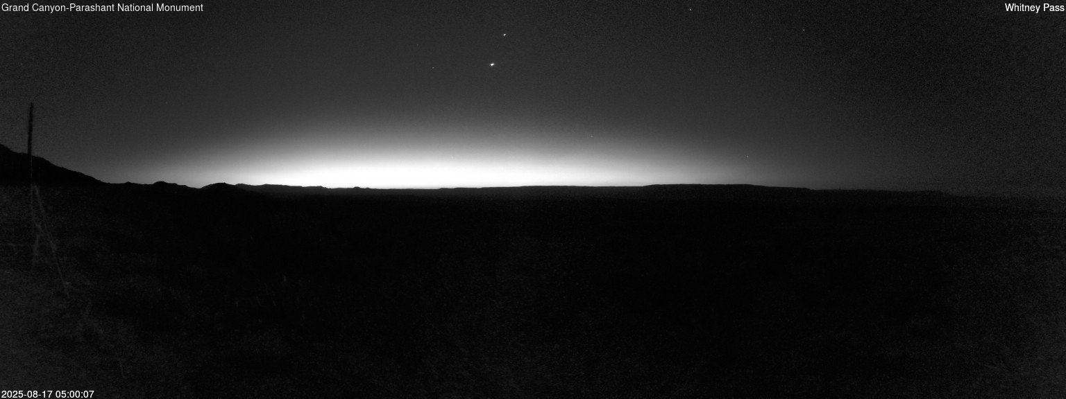 time-lapse frame, Whitney Pass webcam