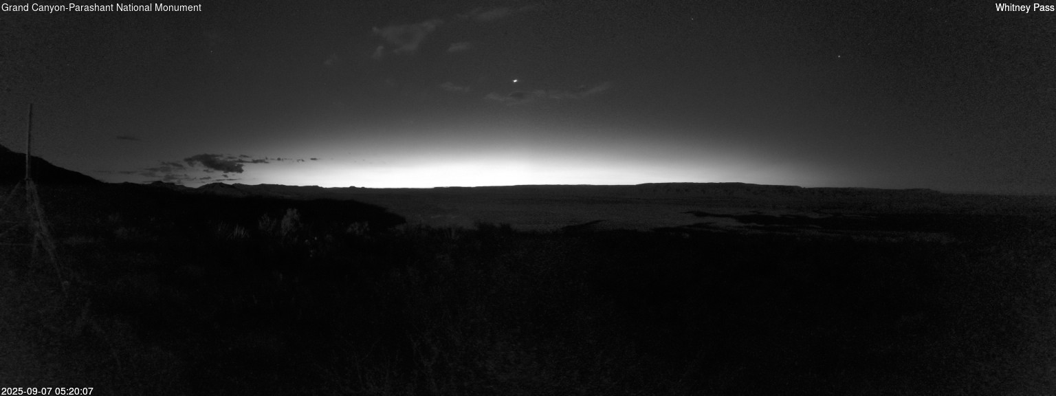 time-lapse frame, Whitney Pass webcam