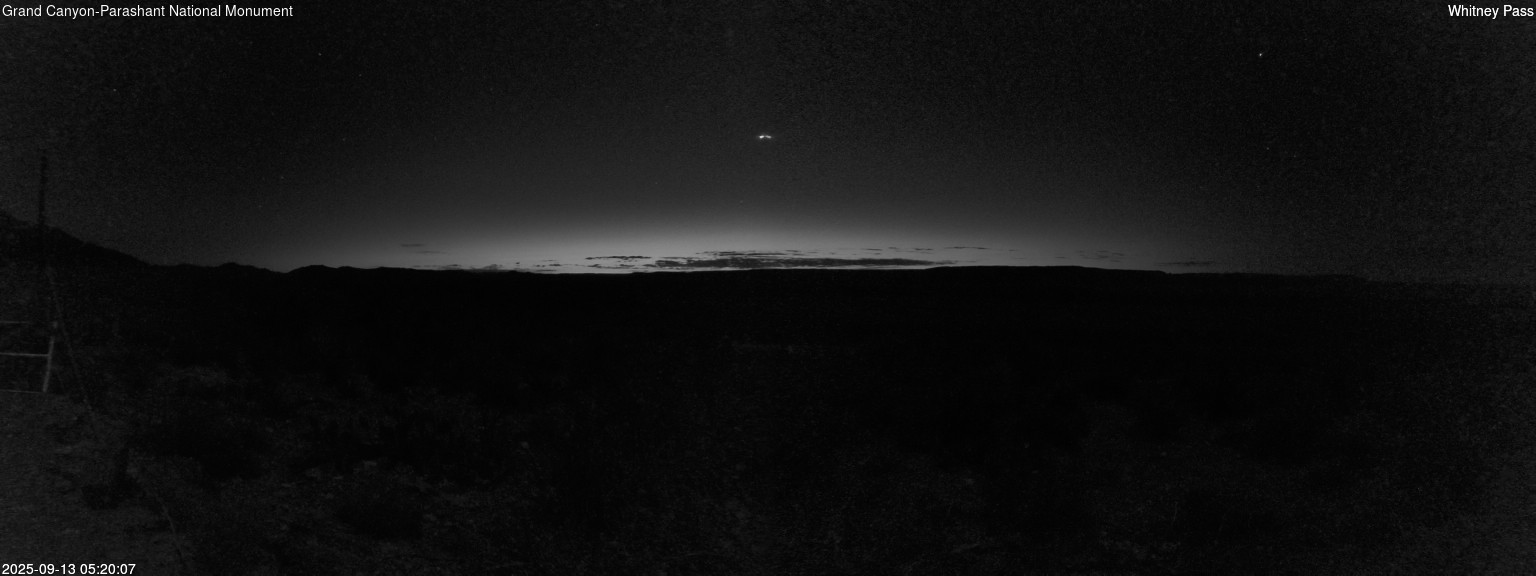 time-lapse frame, Whitney Pass webcam