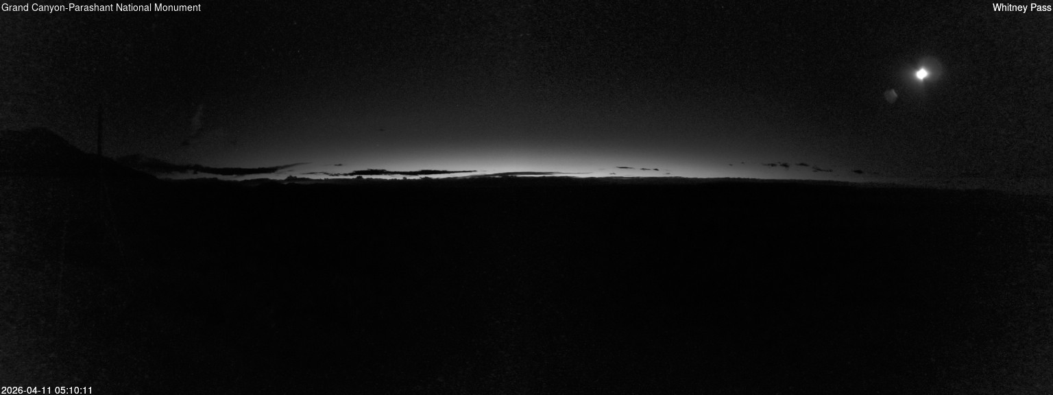 time-lapse frame, Whitney Pass webcam