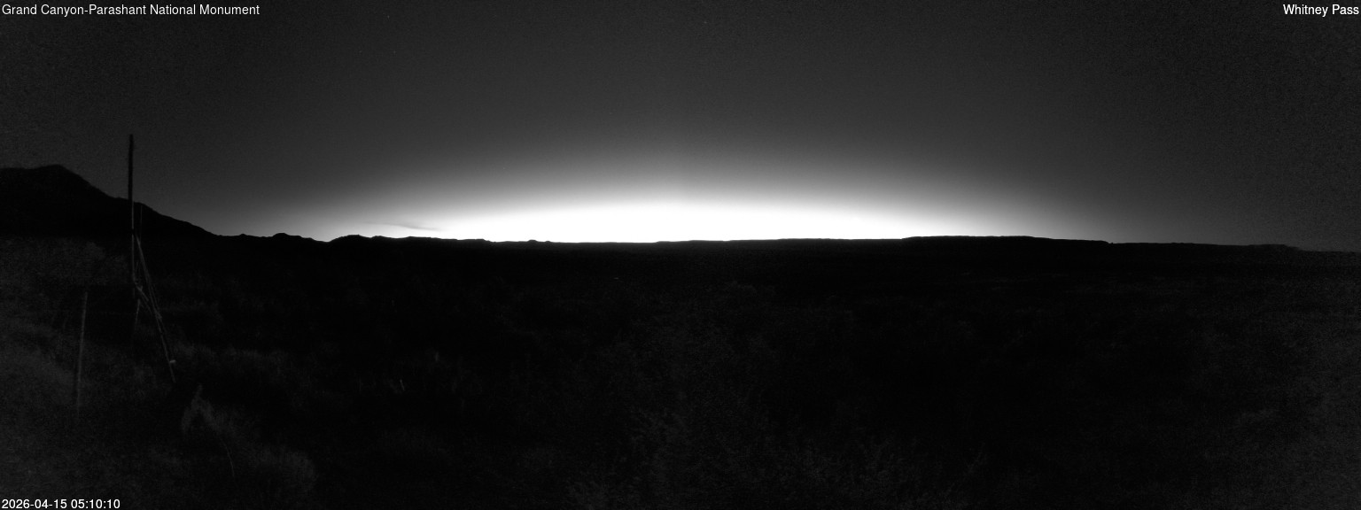time-lapse frame, Whitney Pass webcam