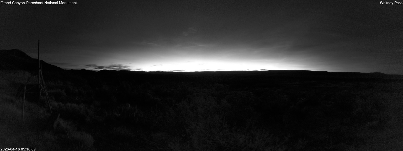 time-lapse frame, Whitney Pass webcam