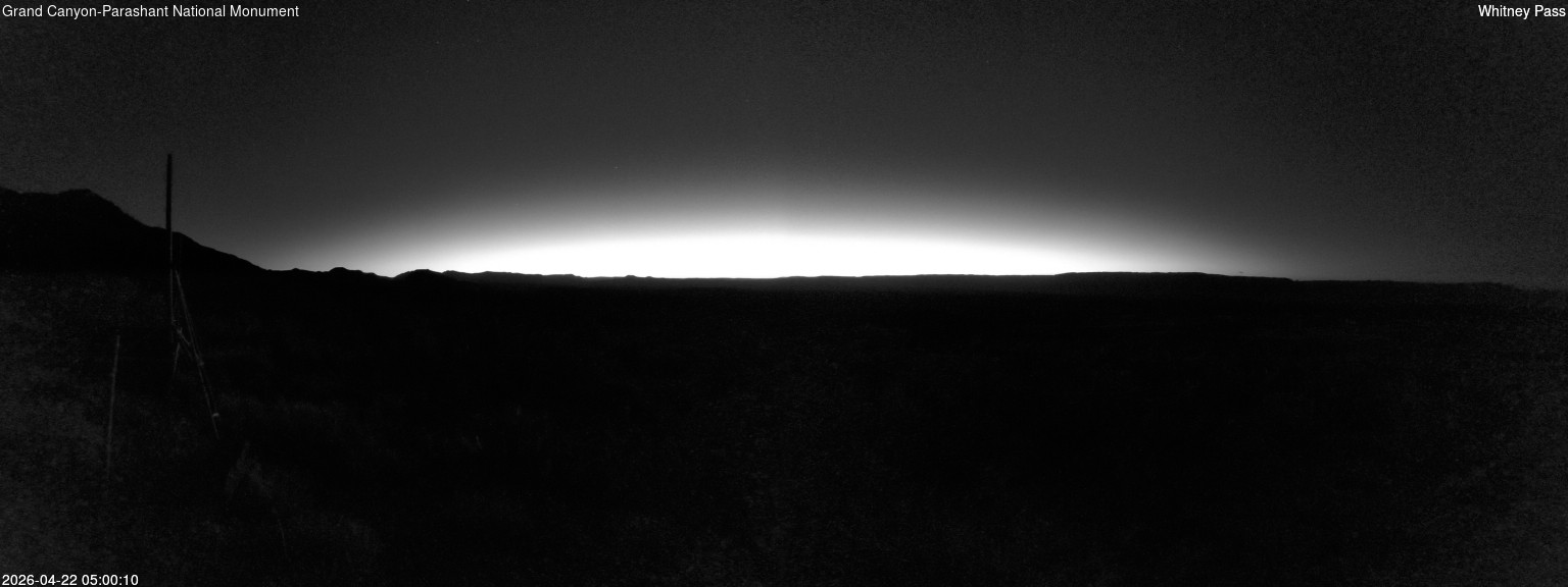 time-lapse frame, Whitney Pass webcam