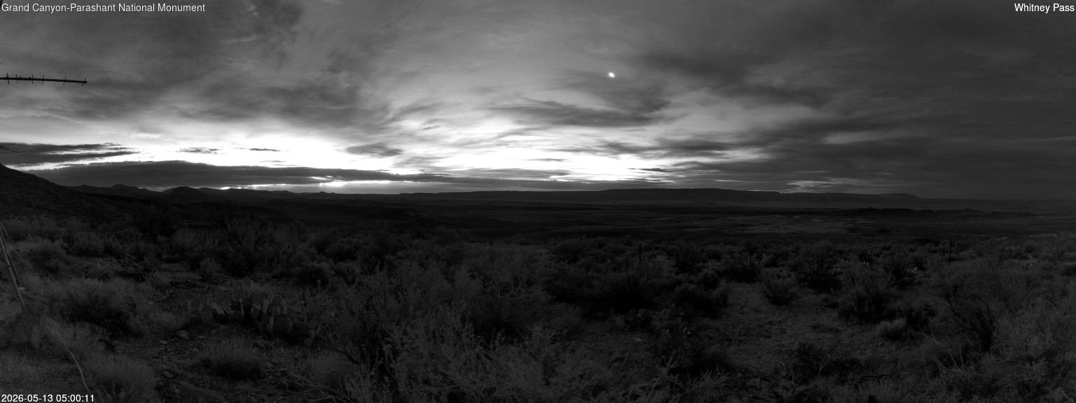 time-lapse frame, Whitney Pass webcam