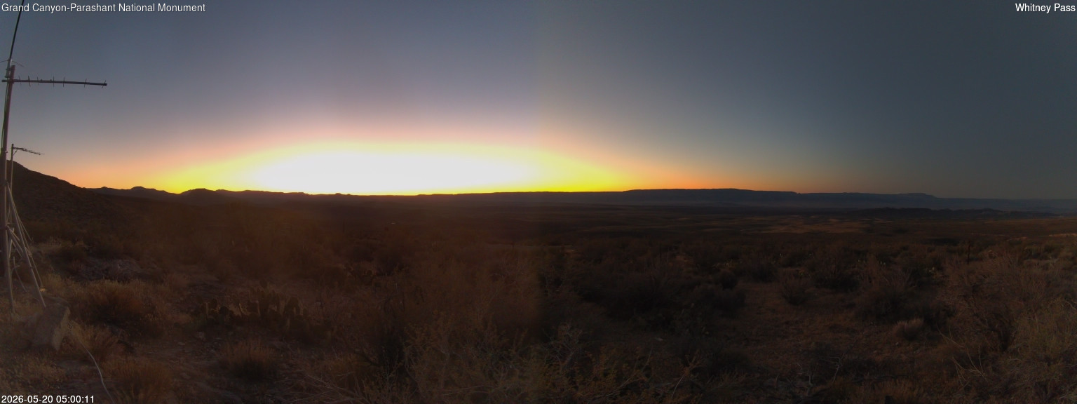 time-lapse frame, Whitney Pass webcam
