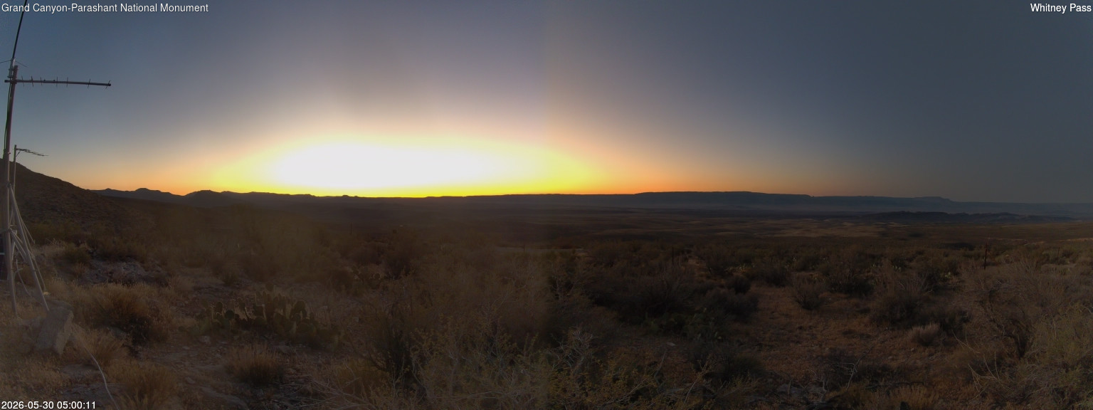 time-lapse frame, Whitney Pass webcam