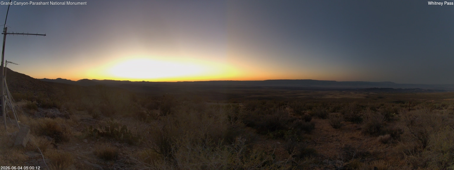 time-lapse frame, Whitney Pass webcam