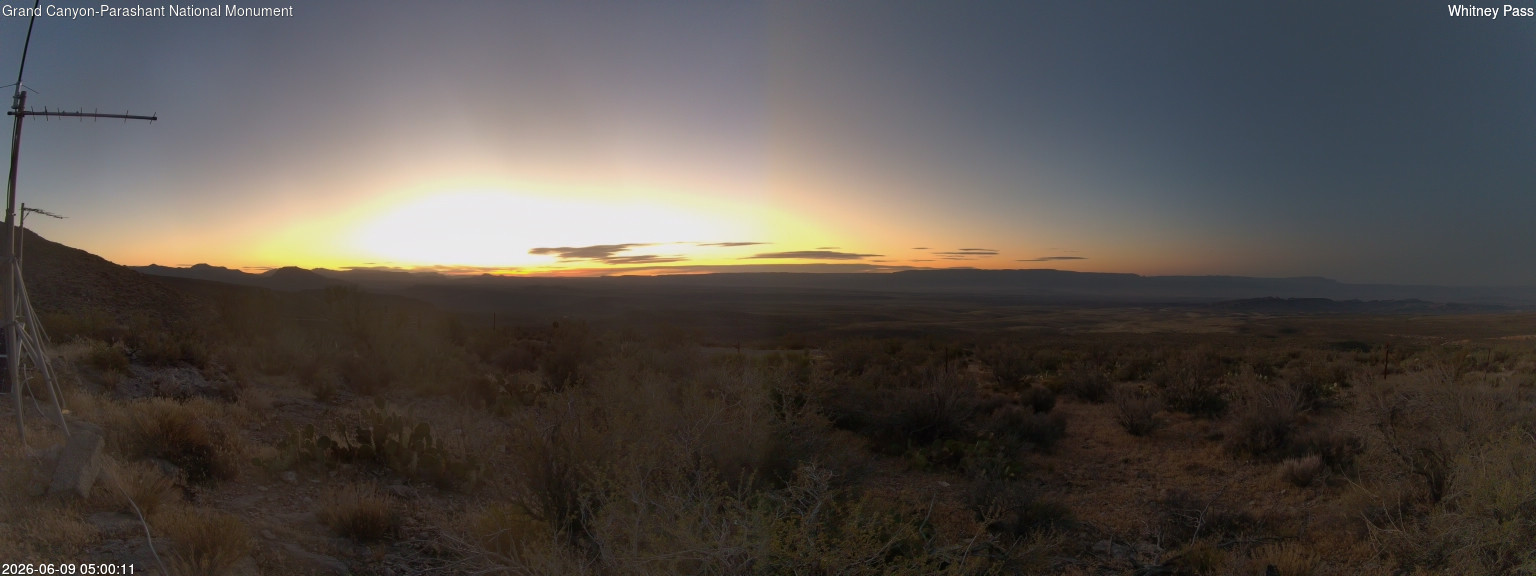 time-lapse frame, Whitney Pass webcam