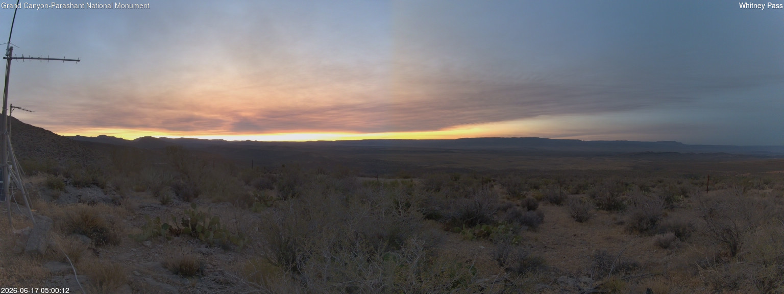 time-lapse frame, Whitney Pass webcam