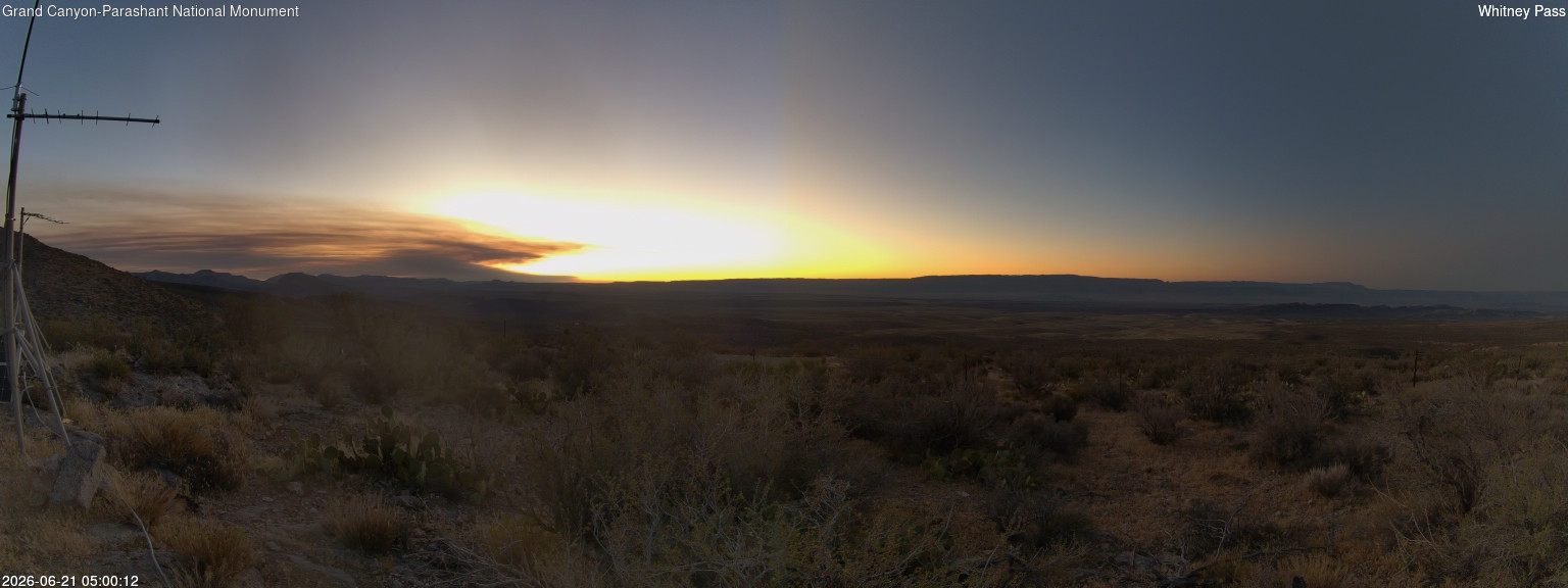 time-lapse frame, Whitney Pass webcam