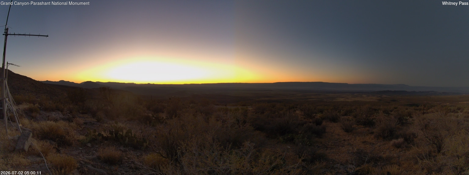 time-lapse frame, Whitney Pass webcam