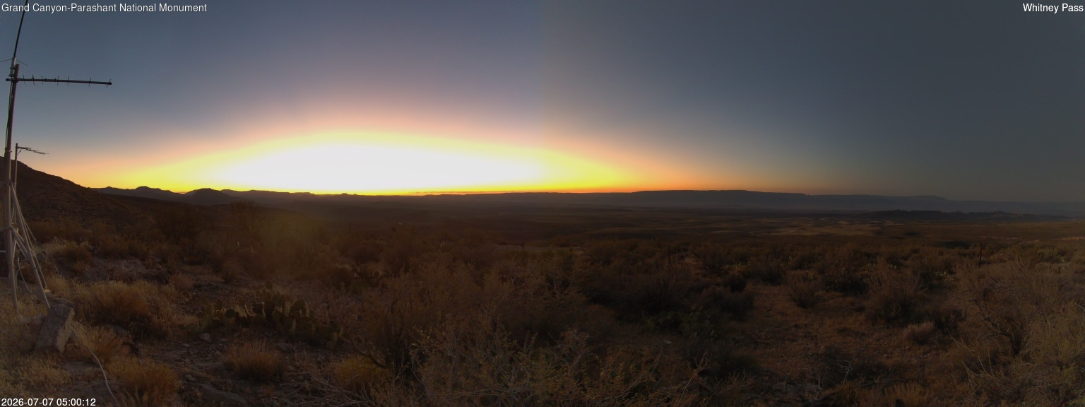 time-lapse frame, Whitney Pass webcam