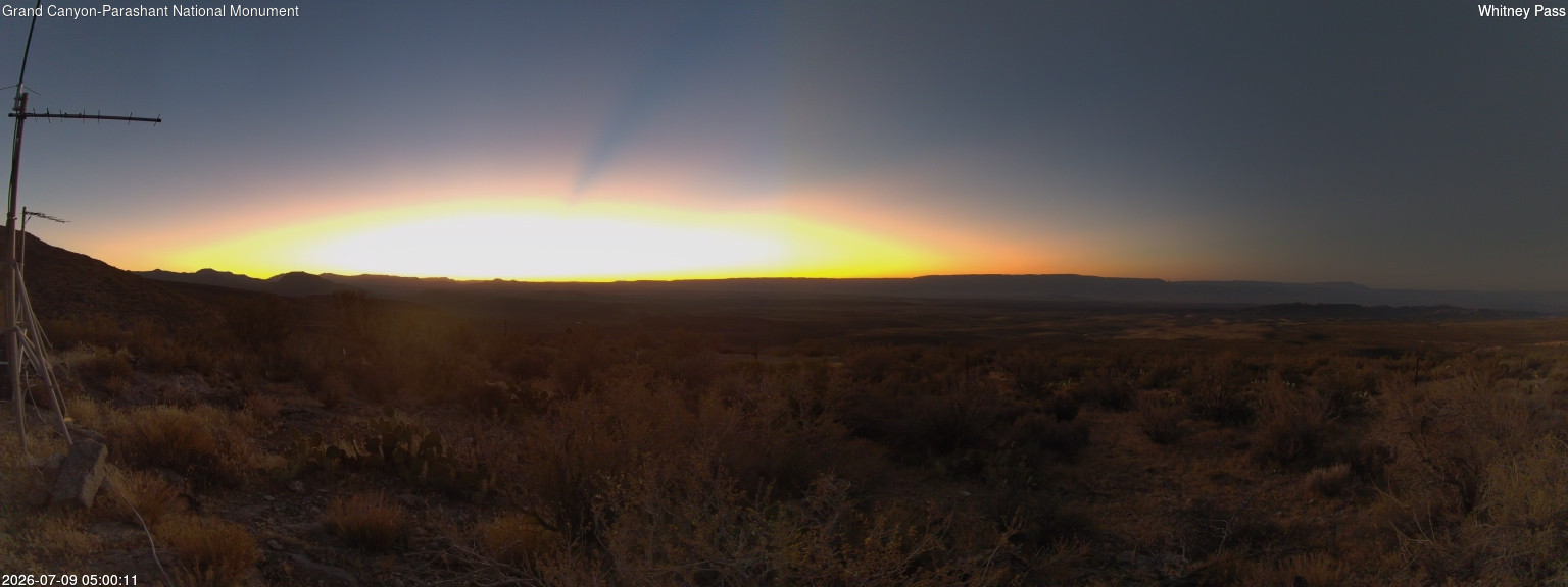 time-lapse frame, Whitney Pass webcam