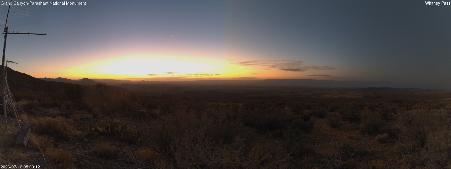 time-lapse frame, Whitney Pass webcam