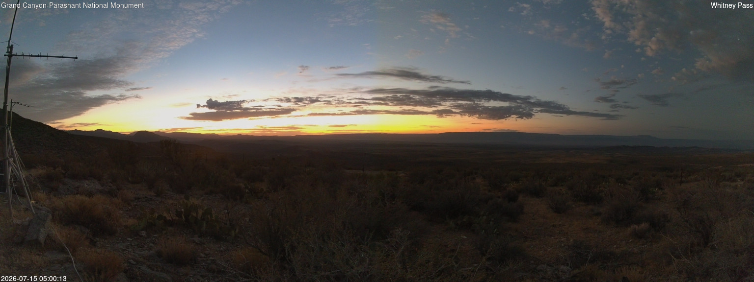 time-lapse frame, Whitney Pass webcam