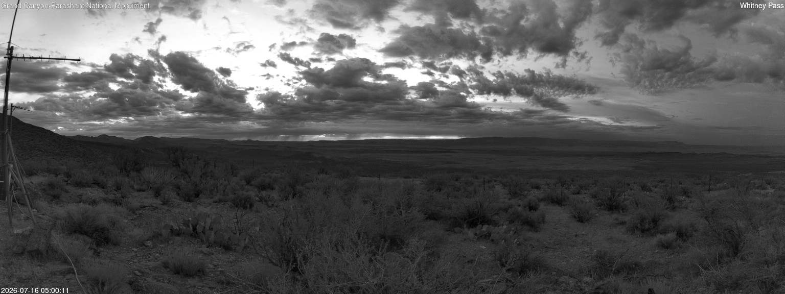 time-lapse frame, Whitney Pass webcam