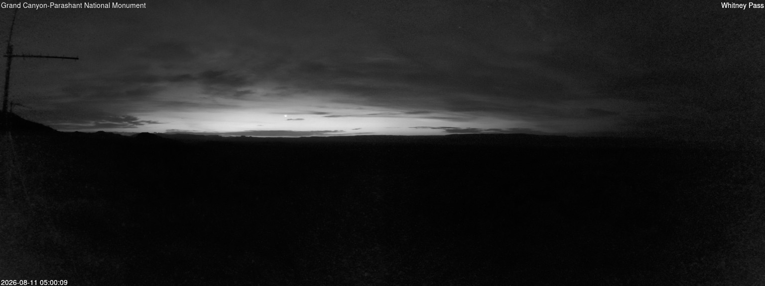 time-lapse frame, Whitney Pass webcam