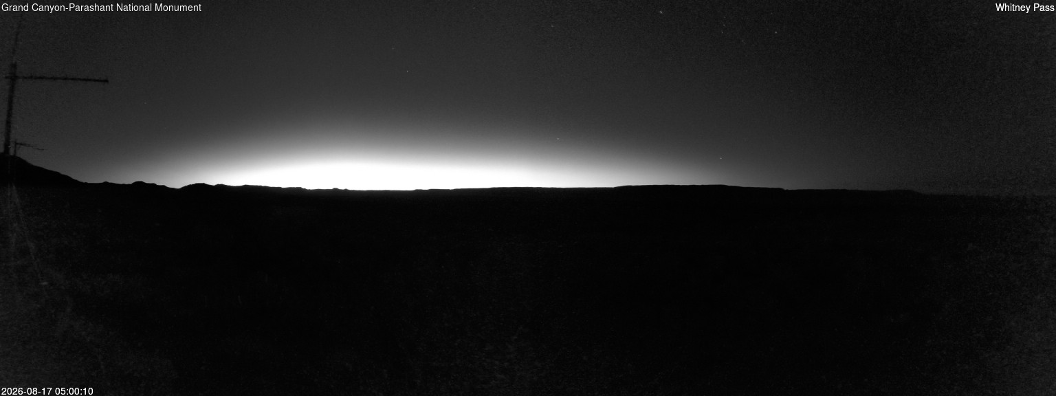time-lapse frame, Whitney Pass webcam