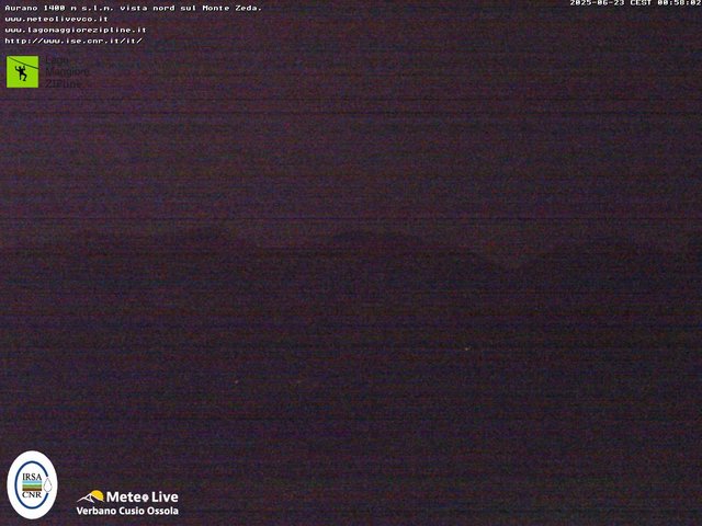time-lapse frame, Lago Maggiore Zipline webcam